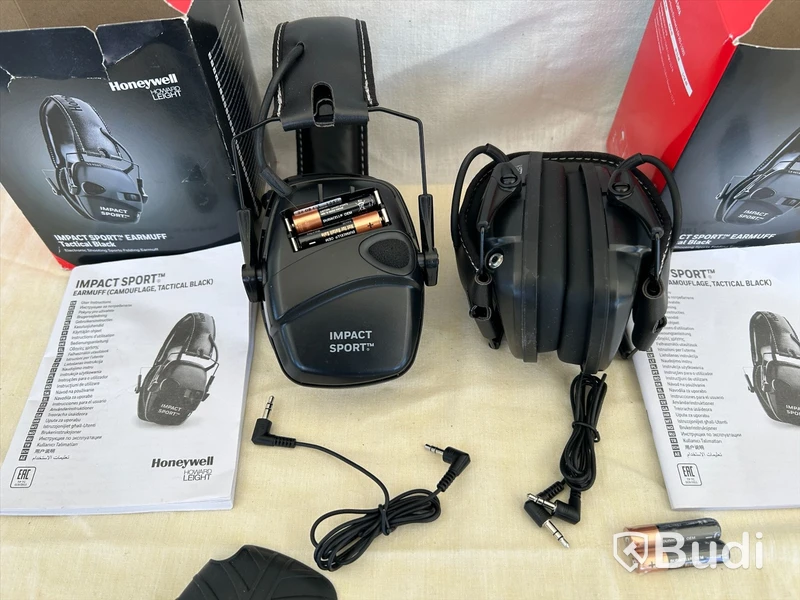 Hörselkåpor Honeywell Impact Sport Tactical Black 2 st