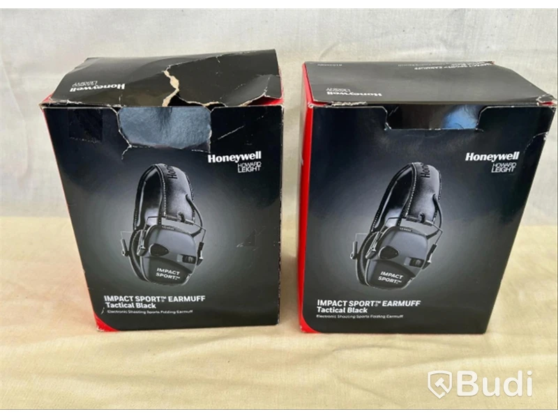 Hörselkåpor Honeywell Impact Sport Tactical Black 2 st
