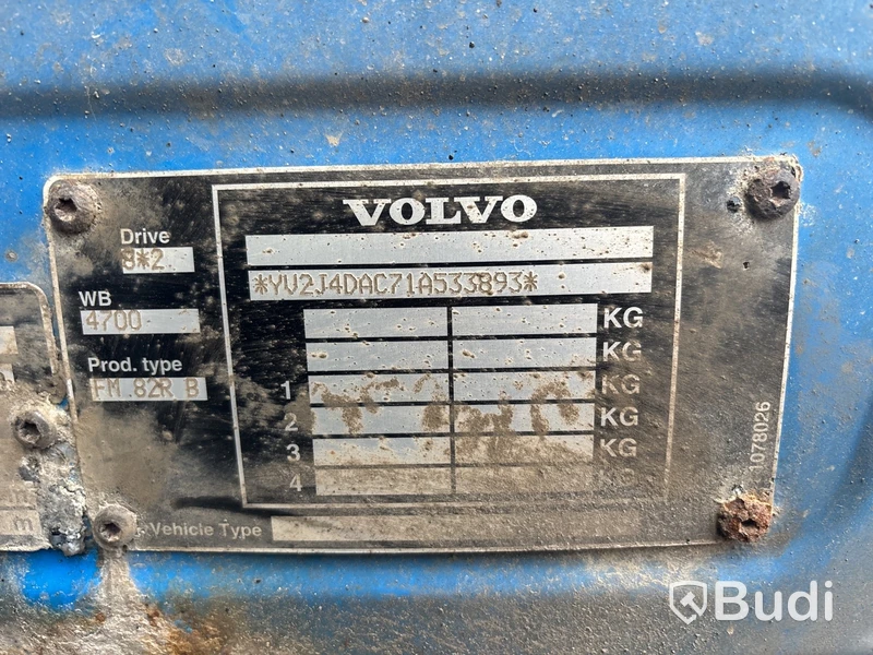 Tridemväxlare VOLVO FM12-47 8X2 -2001