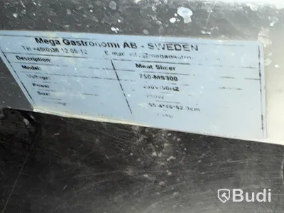 Skärmaskin, bänk m.m.