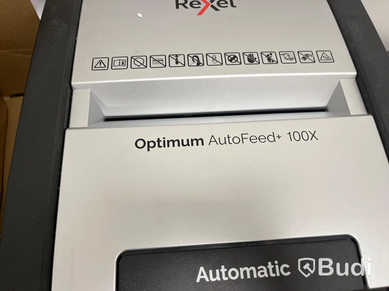 Rexel dokumentförstörare Optimum AutoFeed+ 100x