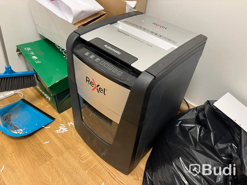 Rexel dokumentförstörare Optimum AutoFeed+ 100x