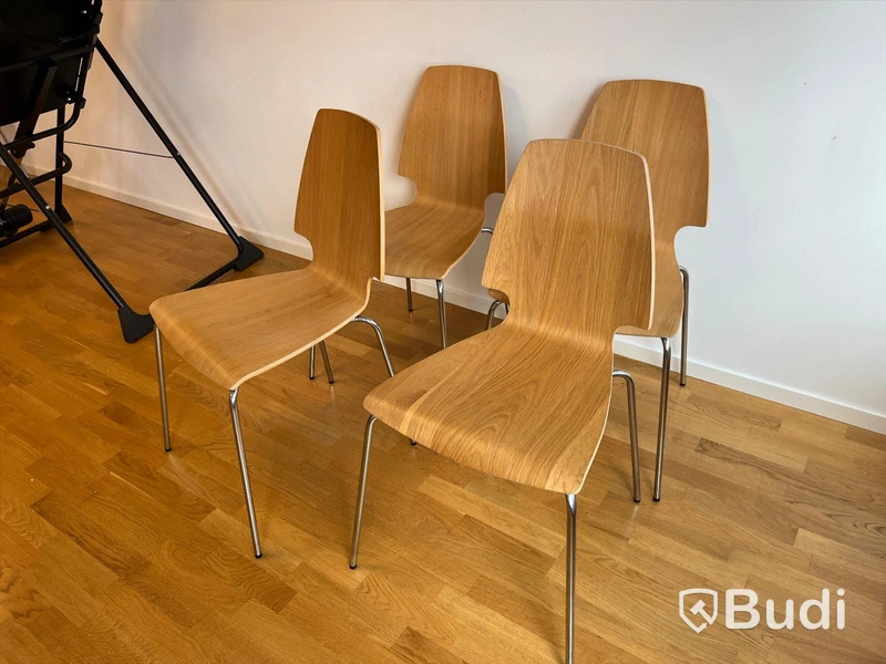 4st trästolar IKEA