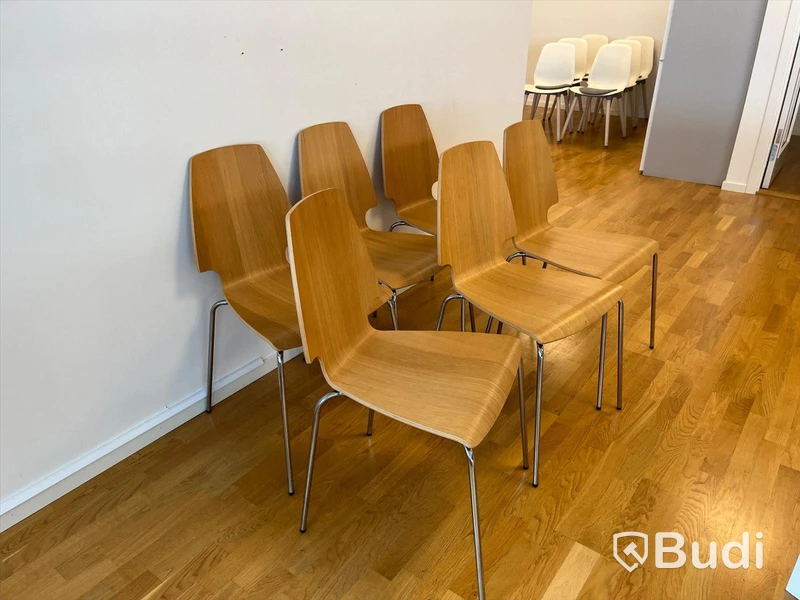 6st trästolar IKEA