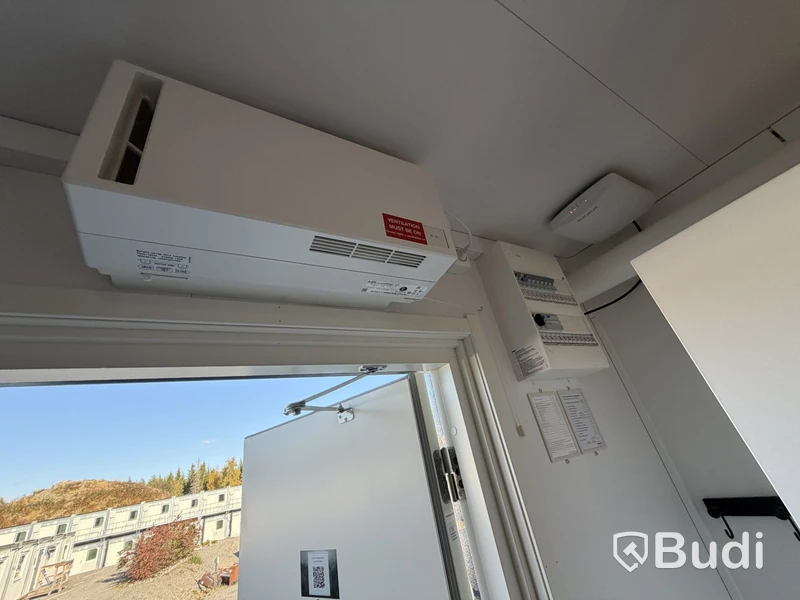 40 st Bodar med 2 lägenheter i varje (Modulby) - Etablering N (40 modular units with 2 apartments in each – Block N)