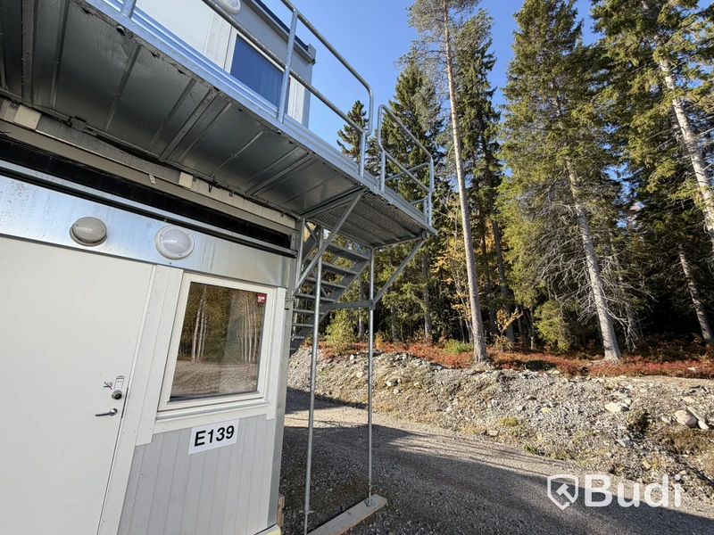 40 st Bodar med 2 lägenheter i varje (Modulby) - Etablering N (40 modular units with 2 apartments in each – Block N)