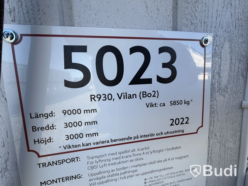 40 st Bodar med 2 lägenheter i varje (Modulby) - Etablering N (40 modular units with 2 apartments in each – Block N)
