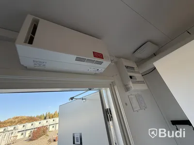 40 st Bodar med 2 lägenheter i varje (Modulby) - Etablering M (40 modular units with 2 apartments in each – Block M)
