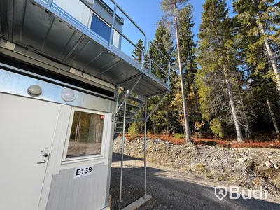 40 st Bodar med 2 lägenheter i varje (Modulby) - Etablering D (40 modular units with 2 apartments in each – Block D)