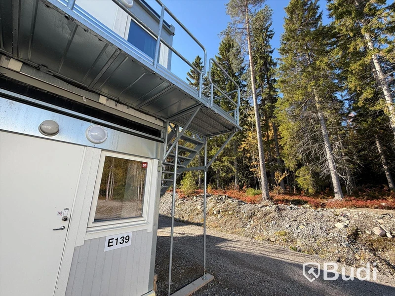40 st Bodar med 2 lägenheter i varje (Modulby) - Etablering D (40 modular units with 2 apartments in each – Block D)