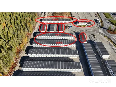 Modulbaserad bostadsetablering i Skellefteå, Totalt 240 lägenheter / Modular Housing Facility in Skellefteå, 240 apartments - säljes i befintligt skick