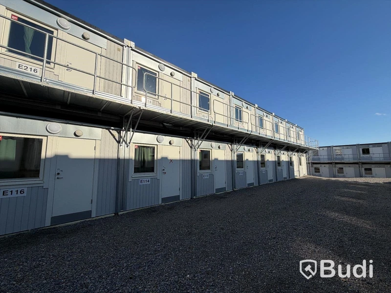 Modulbaserad bostadsetablering i Skellefteå, Totalt 240 lägenheter / Modular Housing Facility in Skellefteå, 240 apartments - säljes i befintligt skick