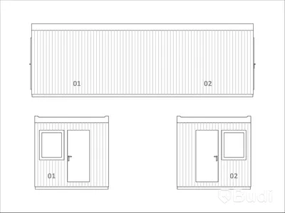 Modulbaserad bostadsetablering i Skellefteå, Totalt 240 lägenheter / Modular Housing Facility in Skellefteå, 240 apartments - säljes i befintligt skick