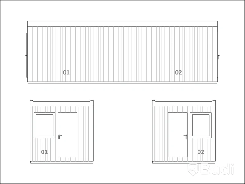 Modulbaserad bostadsetablering i Skellefteå, Totalt 240 lägenheter / Modular Housing Facility in Skellefteå, 240 apartments - säljes i befintligt skick