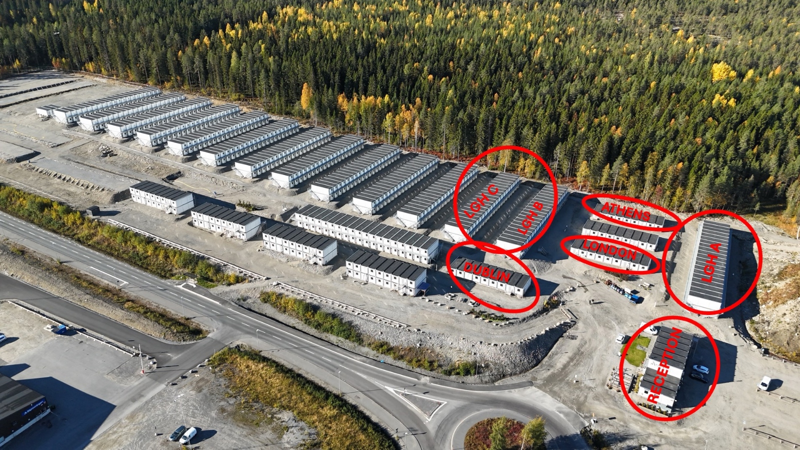 Modulbaserad bostadsetablering i Skellefteå, Totalt 240 lägenheter / Modular Housing Facility in Skellefteå, 240 apartments