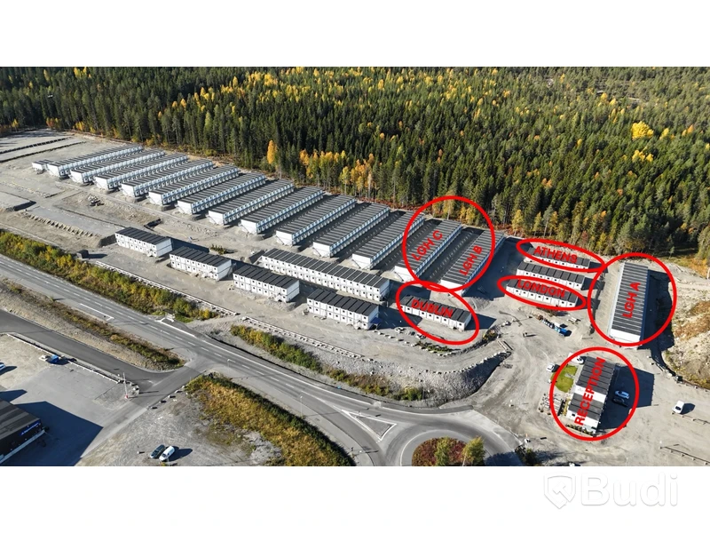 Modulbaserad bostadsetablering i Skellefteå, Totalt 240 lägenheter / Modular Housing Facility in Skellefteå, 240 apartments - säljes i befintligt skick