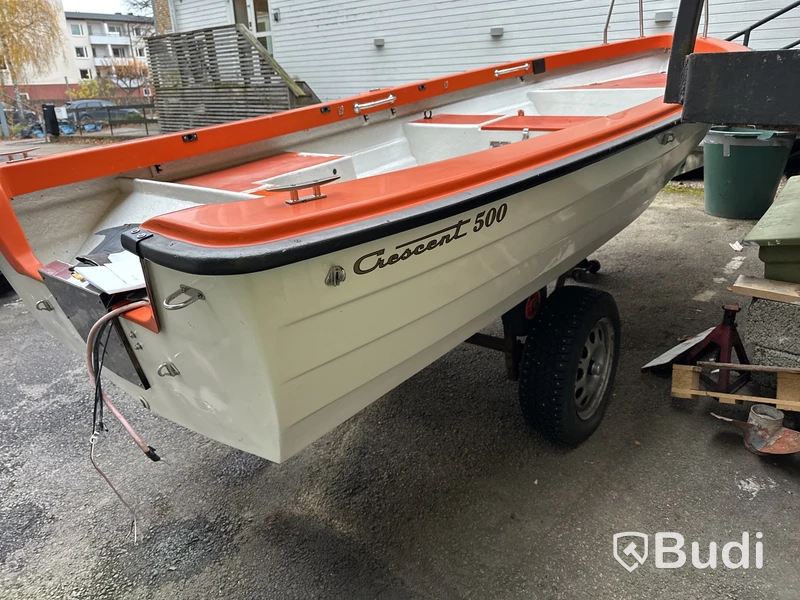 Båt Crescent 500, med trailer