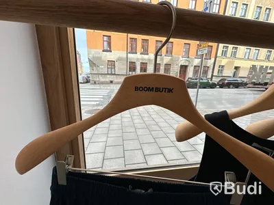 Klädstång inkl. 12 st. galgar