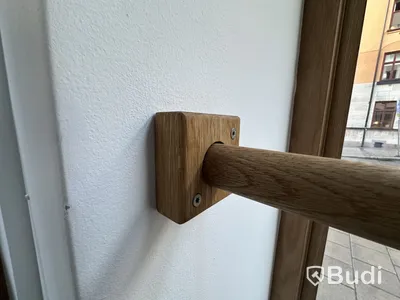 Klädstång inkl. 12 st. galgar