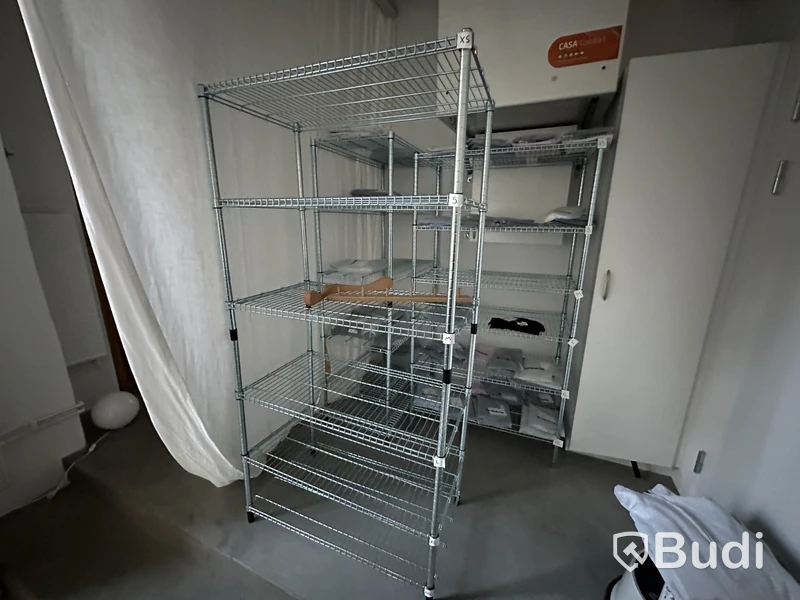 3 st. Justerbara hyllor, Ikea Omar