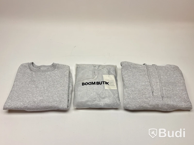 2 st. Hoodies samt sweatshirt BoomButik, unisex, stl. M