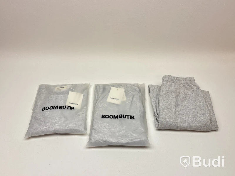 2 st. Byxor samt tröja BoomButik, unisex, stl. M