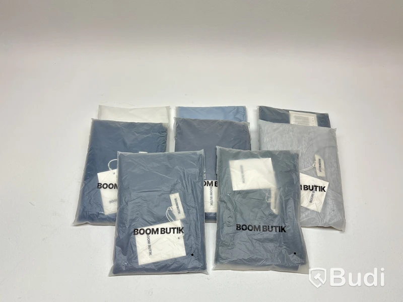 8 st. Tshirt BoomButik, blandade färger, unisex, stl. XXXL