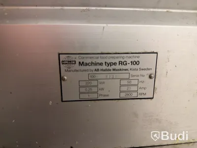 Grönsaksskärare, Hällde RG-100