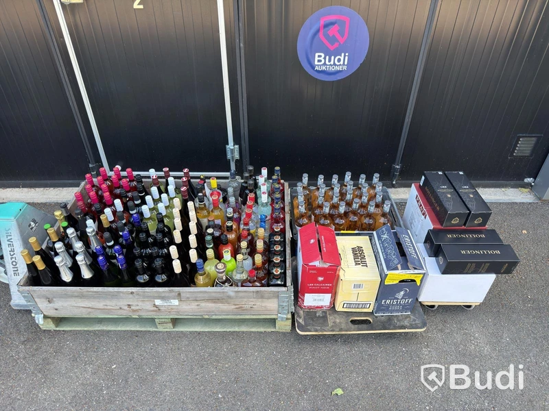 Lot of wine & spirits