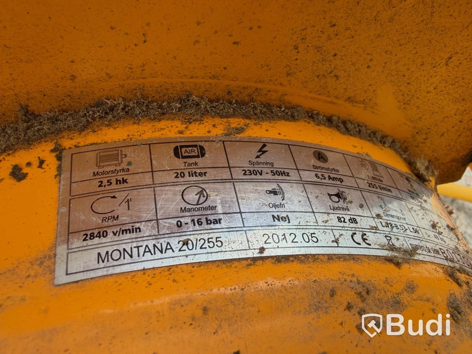 Montana Compressor 201/255, 20 L, 230 V