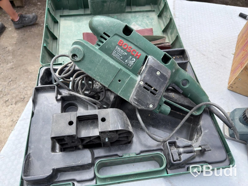 Belt sander and power planer