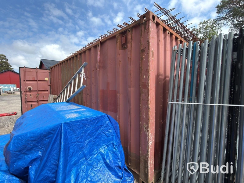 20-foot container with contents