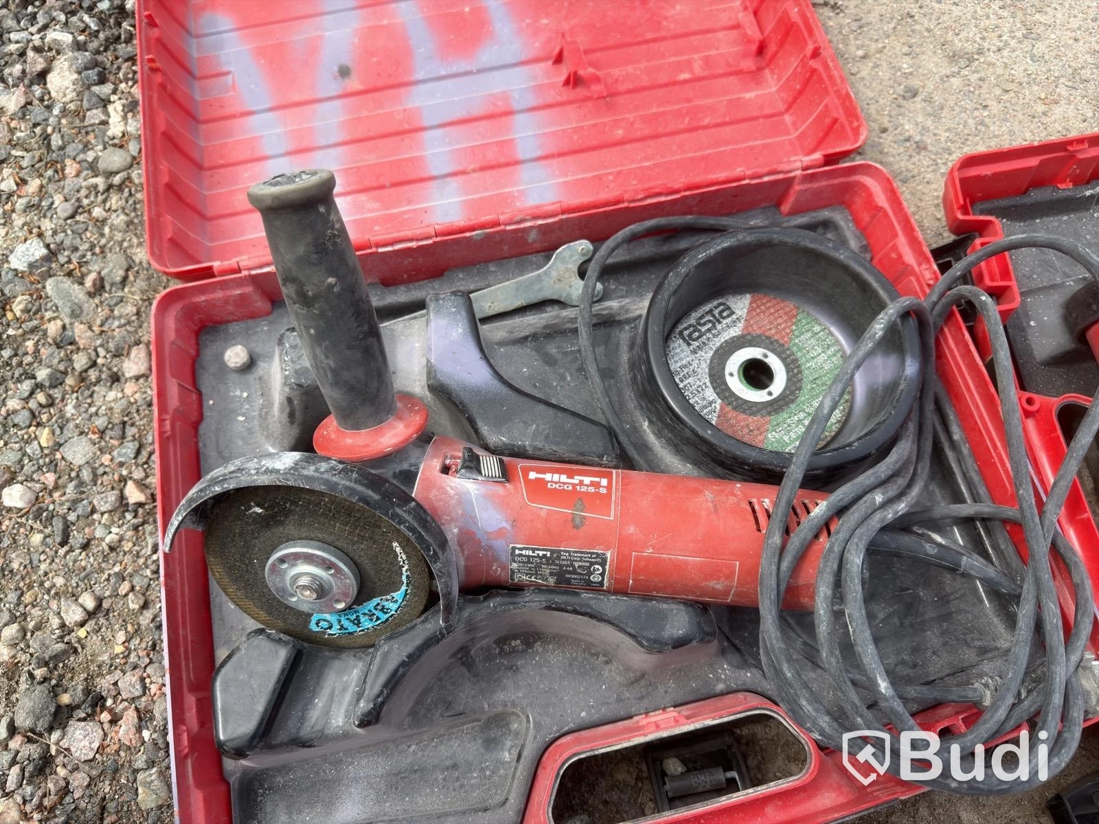 Hilti angle grinder, etc.