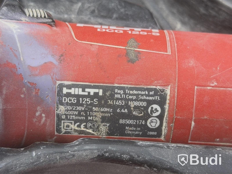 Hilti angle grinder, etc.