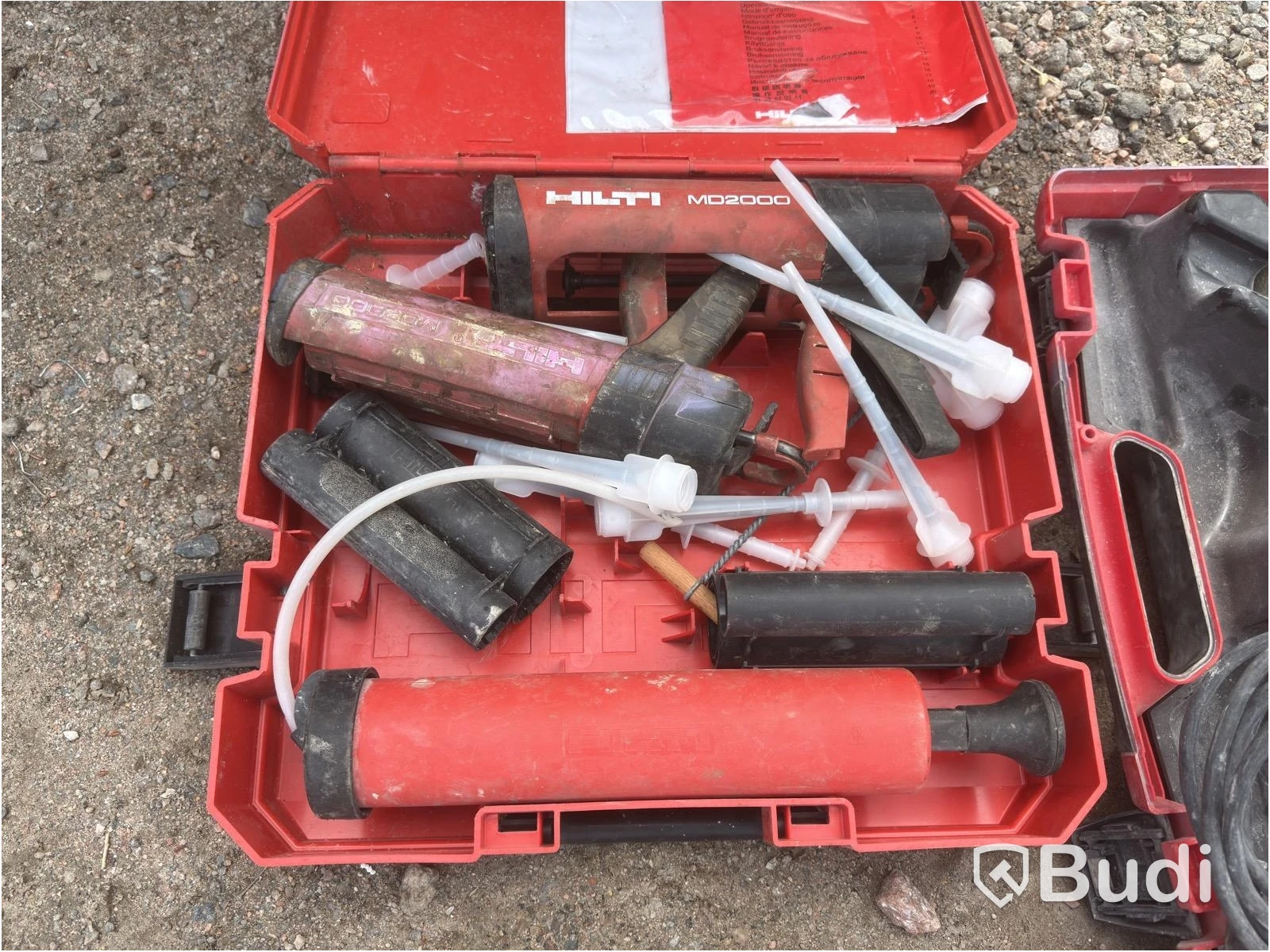 Hilti angle grinder, etc.