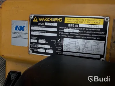 Eltruck Caterpillar 18 -2001 (rep-objekt)