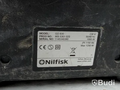 Nilfisk GD 930 Vacuum Cleaner, 1000 W