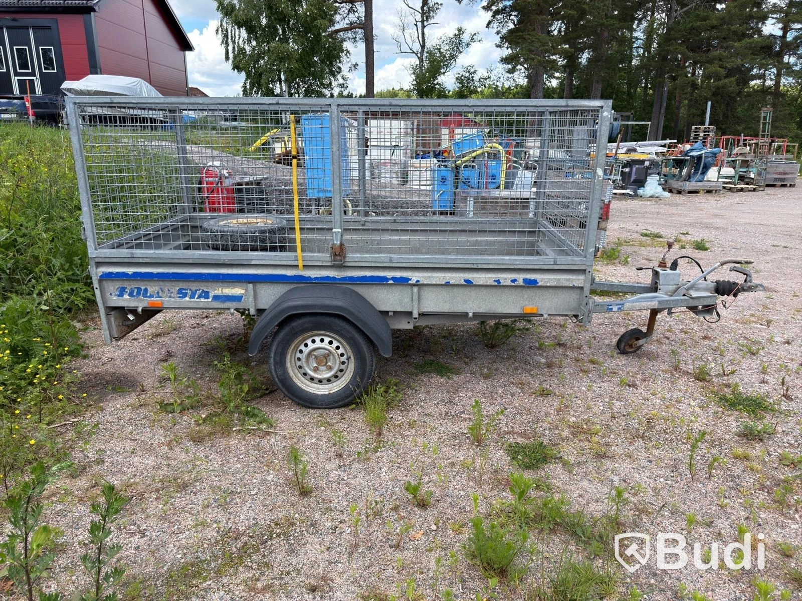 Fågelsta cage trailer, 750 kg - 2008