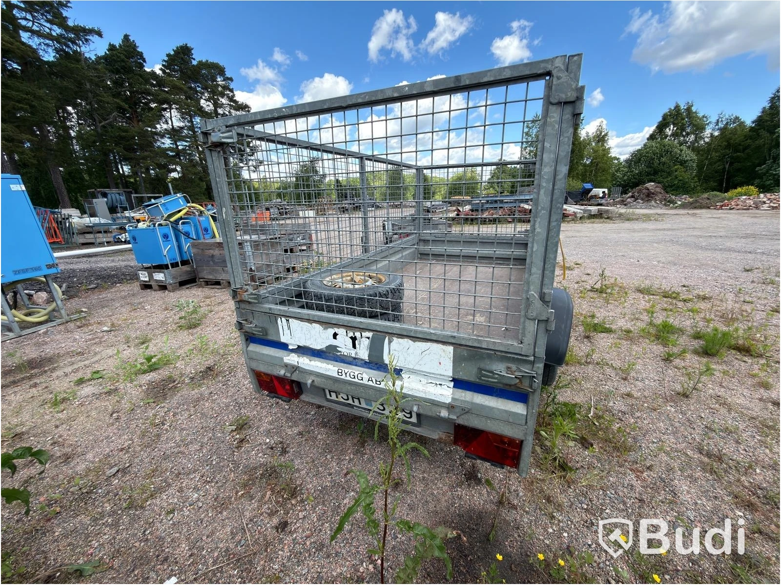 Fågelsta cage trailer, 750 kg - 2008
