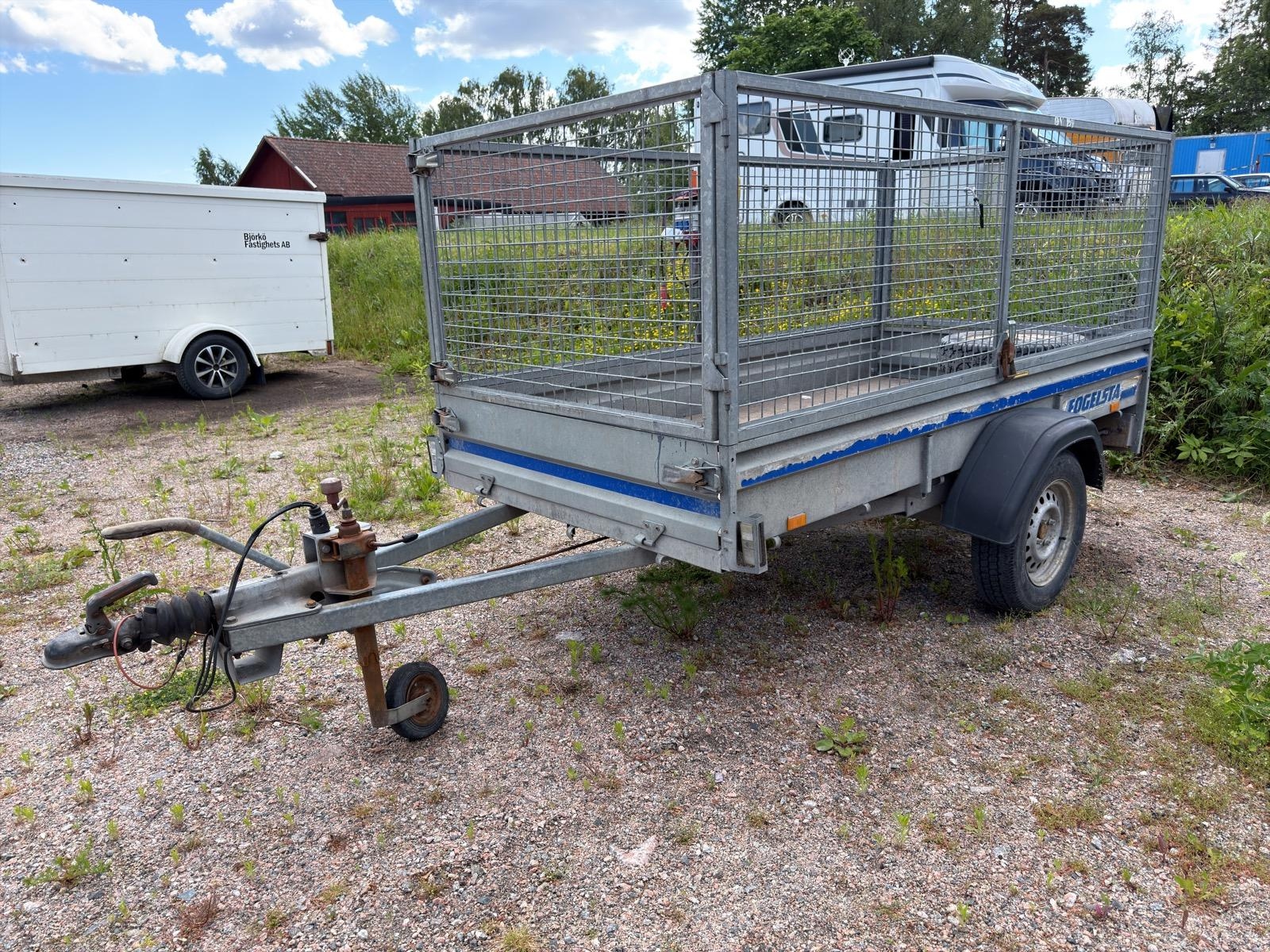 Fågelsta cage trailer, 750 kg - 2008