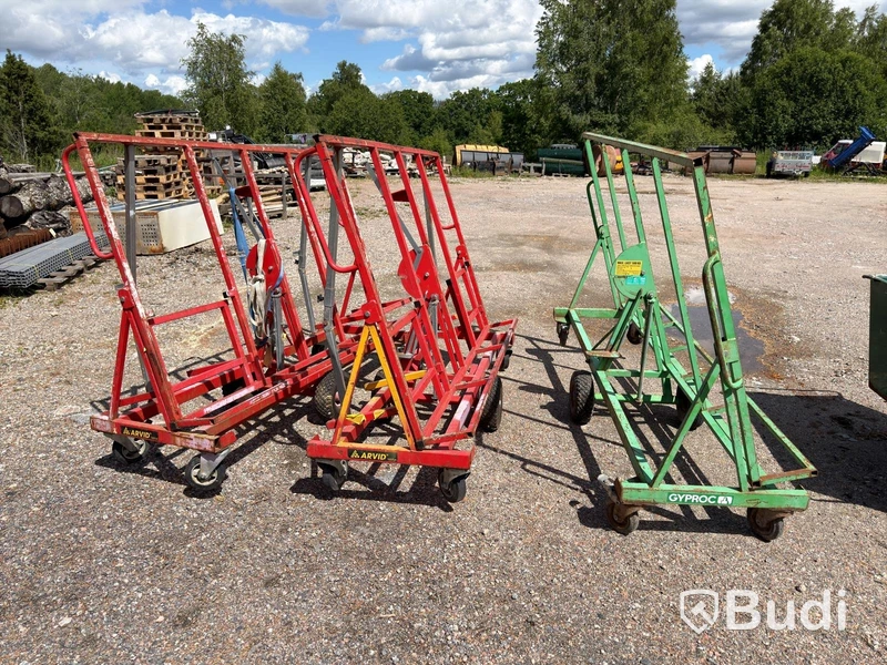 Drywall carts, 3 pcs