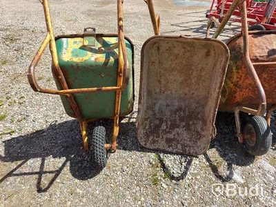 Cementblandare och brukvagnar