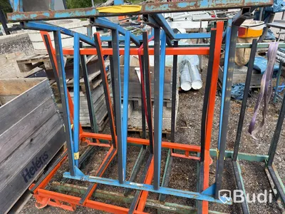 Sheet material racks, 3 pcs