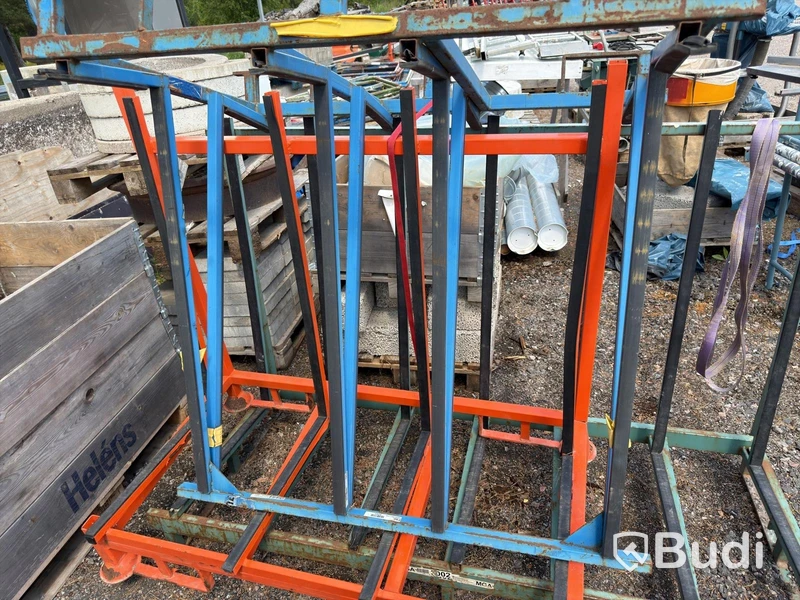 Sheet material racks, 3 pcs