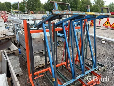 Sheet material racks, 3 pcs
