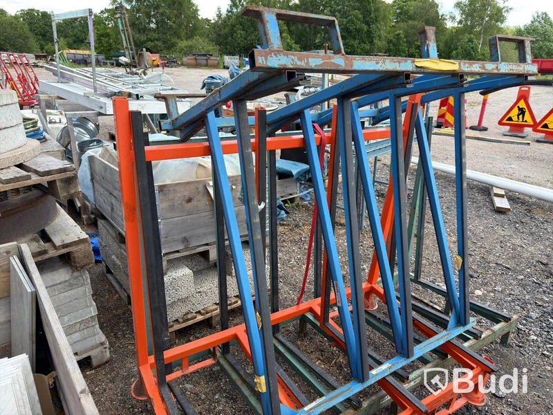 Sheet material racks, 3 pcs