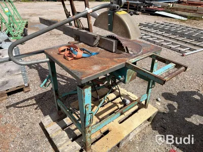 Site saw with roller table