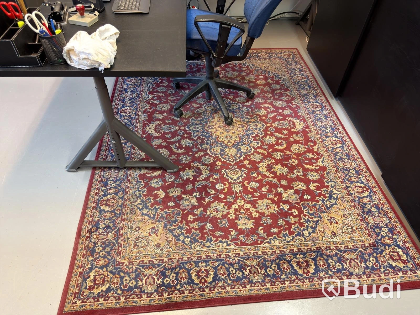 Black office furniture, large lot, etc.