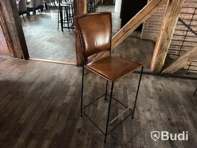 Bar tables with stools