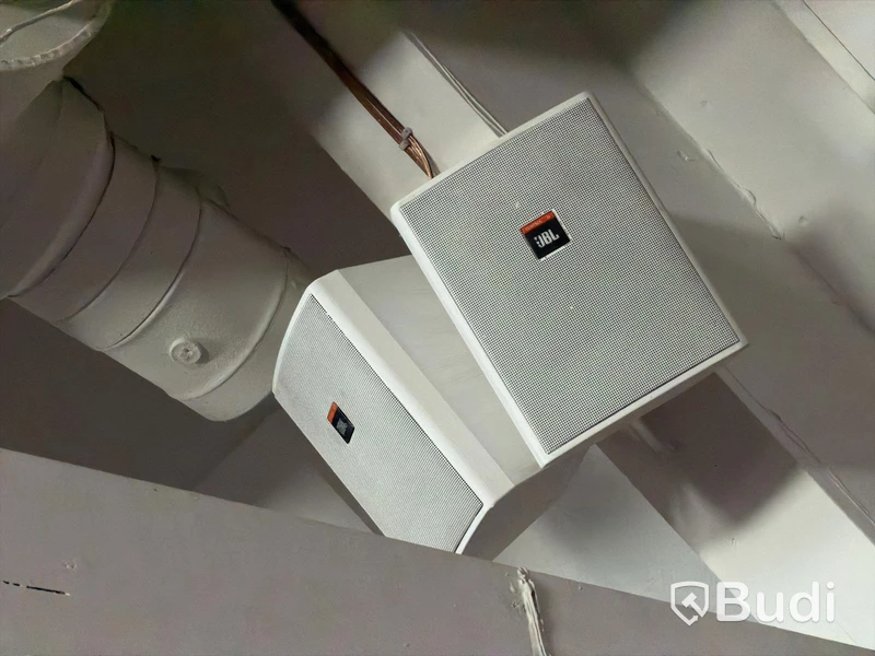 Högtalare JBL & Prophon, 8 st